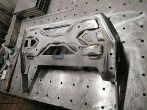 Overland-G Aluminum Front Bumper build winch mount full