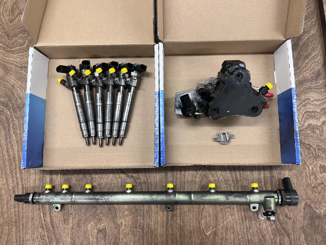Overland-G diesel performance package OM648 fuel system performance kit components