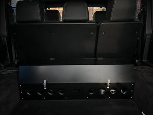 Overland-G dual battery storage box closed view