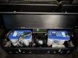 Overland-G dual battery wiring kit showing cables, fuses and terminal components