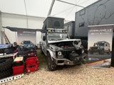 Overland-G expedition roof rack on Mercedes-Benz G-Class at Abenteuer Allrad off-road expo