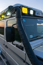 Overland-G expedition snorkel installed on Mercedes-Benz G-Class Professional air intake system