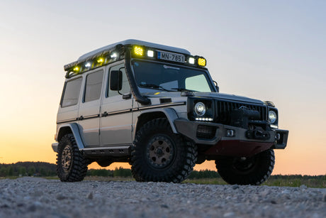 Overland-G perimeter lighting kit angled view