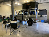 Overland-G roof tent package installation in FastMotion workshop