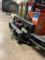 Overland-G winch system single-motor fully mounted and installed in G-Class front bumper