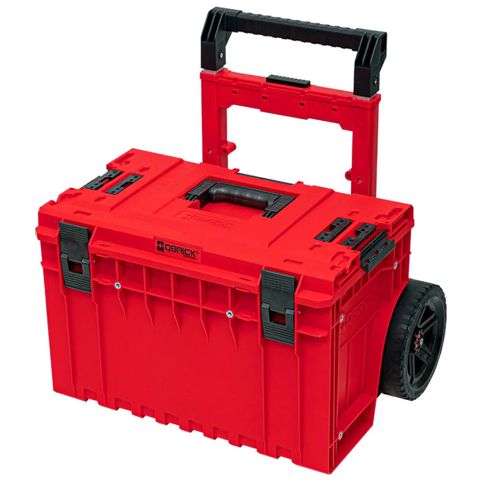 Qbrick heavy duty tool cart 2.0 red ultra HD custom version with Shopify ID