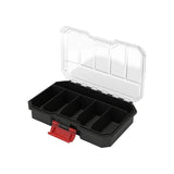 Qbrick medium black tool organizer – open