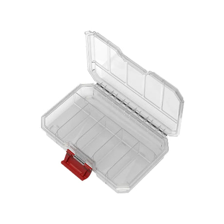 Qbrick medium transparent tool organizer – open view