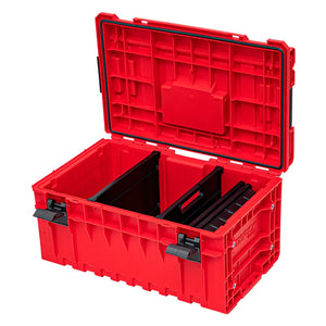 Qbrick modular tool box 350 VARIO 2.0 red ultra HD custom open boxes with Shopify ID