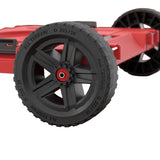 Qbrick ONE all-terrain transport platform – wheel close-up