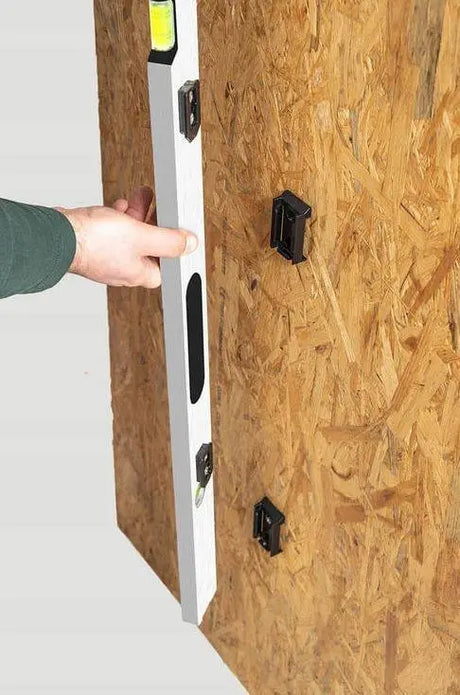 Qbrick ONE connecting side adapters for tools wall mounted with Shopify ID