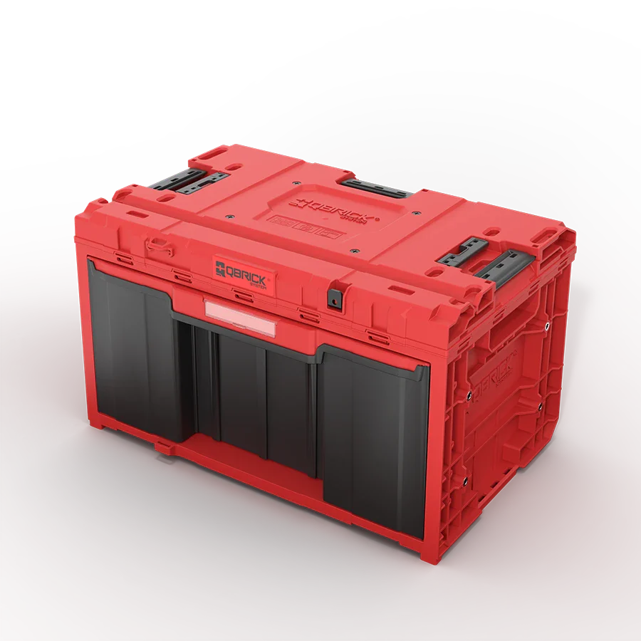 Qbrick ONE 2.0 single-drawer toolbox – red Ultra HD