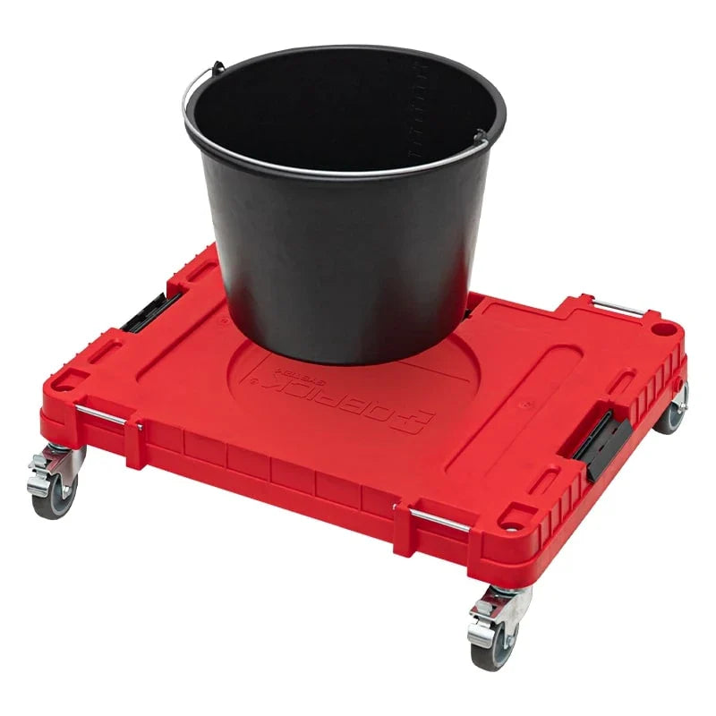 QBRICK ONE Transportation Platform 2 0 Red Bucket – Qbrick ONE transport platform 2.0 red with bucket