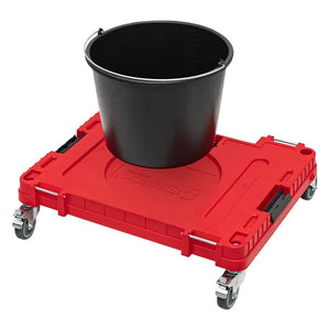 QBRICK ONE Transportation Platform 2 0 Red Bucket – Qbrick ONE transport platform 2.0 red with bucket