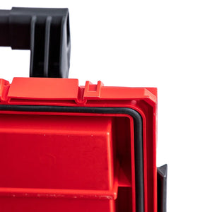 Qbrick PRIME cart red ultra HD custom cart sealing with Shopify ID