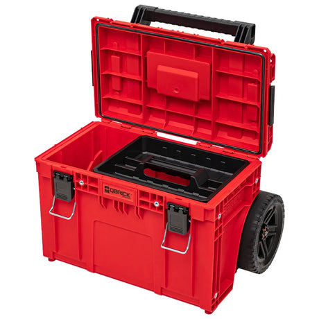 Qbrick Prime Cart Red Ultra Hd Custom Open Cart Open 17F3 44C3 9E51 – Qbrick modular storage component in red HD