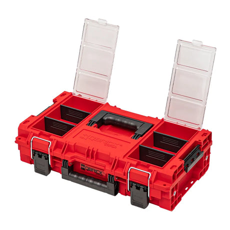 Qbrick Prime Toolbox 150 Profi Red Ultra Hd Toolbox Small Items Open 7D40 493A B9Ed – Qbrick modular storage component in red HD