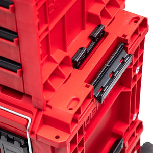 Qbrick PRIME toolbox 250 VARIO red custom HD toolbox connected with Shopify ID