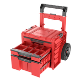 Qbrick PRO Cart 2.0 Plus 3-drawer – two drawers open