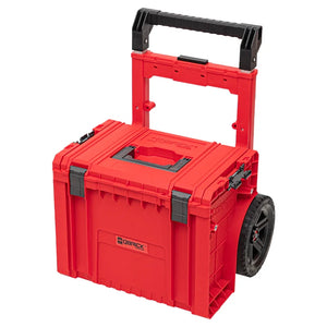 Qbrick PRO cart 2.0 Plus red ultra HD cart storage with Shopify ID
