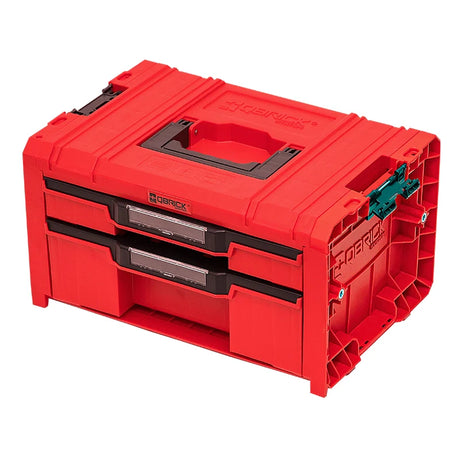 Qbrick Pro Drawer 2 Toolbox 2.0 Drawer Box Storage 71Cc 4880 A533 – Qbrick modular storage component in red HD