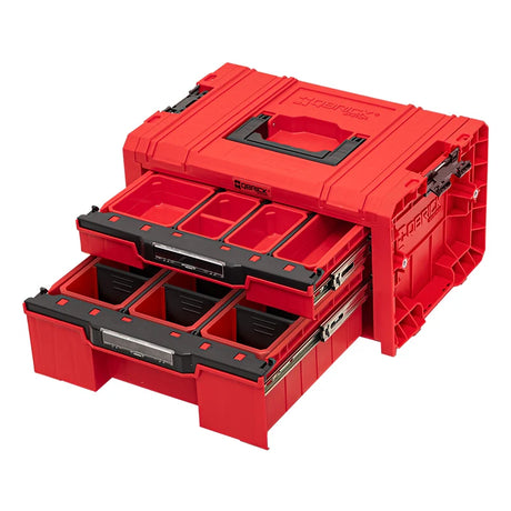 Qbrick Pro Drawer 2 Toolbox 2.0 Exper Drawer Box Open Both Ff15 4Ef9 Bd92 – Qbrick modular storage component in red HD