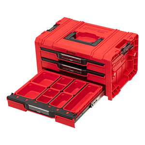 Qbrick PRO drawer 3 toolbox 2.0 Expert drawer box open bottom with Shopify ID