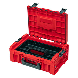 Qbrick PRO Technician 2.0 red ultra HD open technician case with Shopify ID