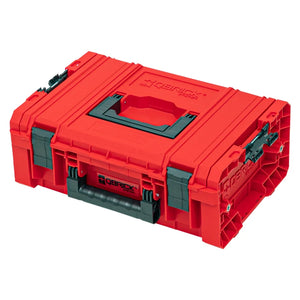 Qbrick PRO Technician Case 2.0 red ultra HD custom technician case with Shopify ID
