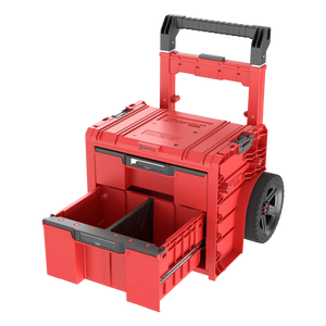 QBRICK PRO Tool Box With Wheels 2 0 Plus 2 Drawers Open – Qbrick PRO toolbox with 2 drawers open