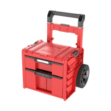 Qbrick PRO Toolbox 2.0 Plus with wheels – closed toolbox front