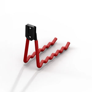 QBRICK Wavy L Shaped Hook Rear – Qbrick wavy L-shaped hook rear view