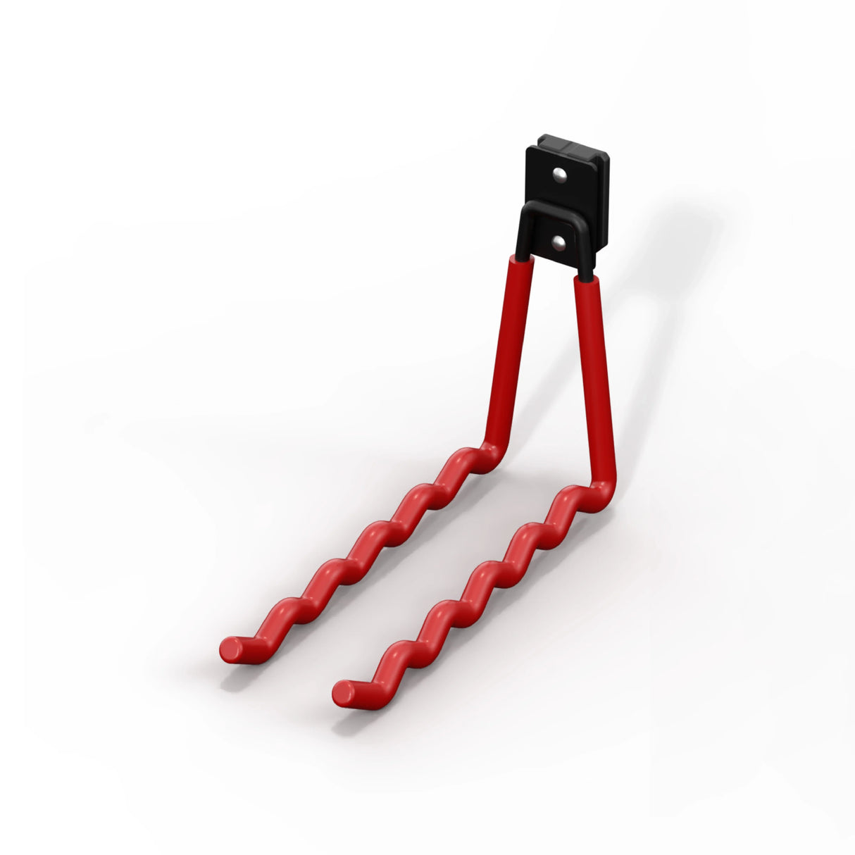 Qbrick wavy L-shaped hook – front view