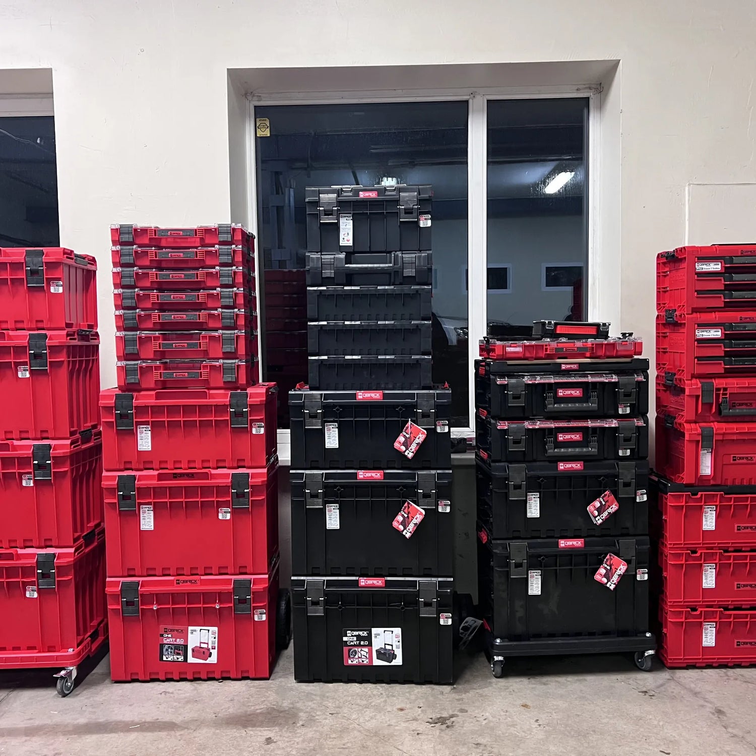 QBRICK workshop tool storage bundle designed for organized, efficient, and professional workshop setups