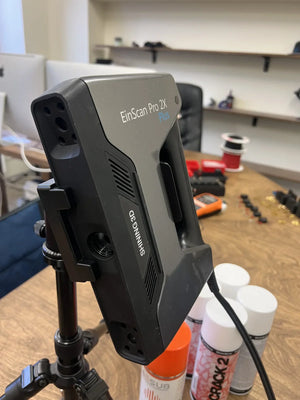 Shining 3D EinScan 2X Pro Plus factory refurbished scanner ports and connectors