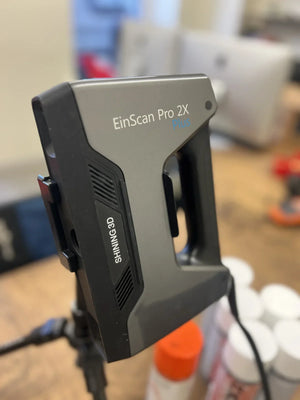Shining 3D EinScan 2X Pro Plus factory refurbished scanner front housing close-up