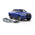 Toyota Hilux Vigo full skid plate protection kit for off-road underbody defense