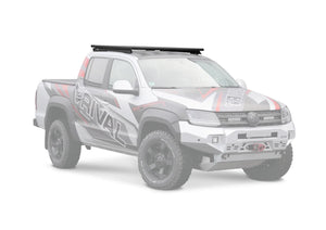 Volkswagen Amarok 2010+ modular aluminum roof rack 3-piece kit installed