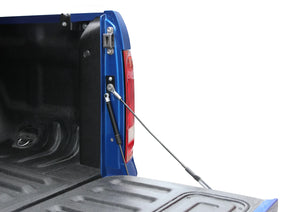Volkswagen Amarok 2013–2023 tailgate assist strut installed on tailgate