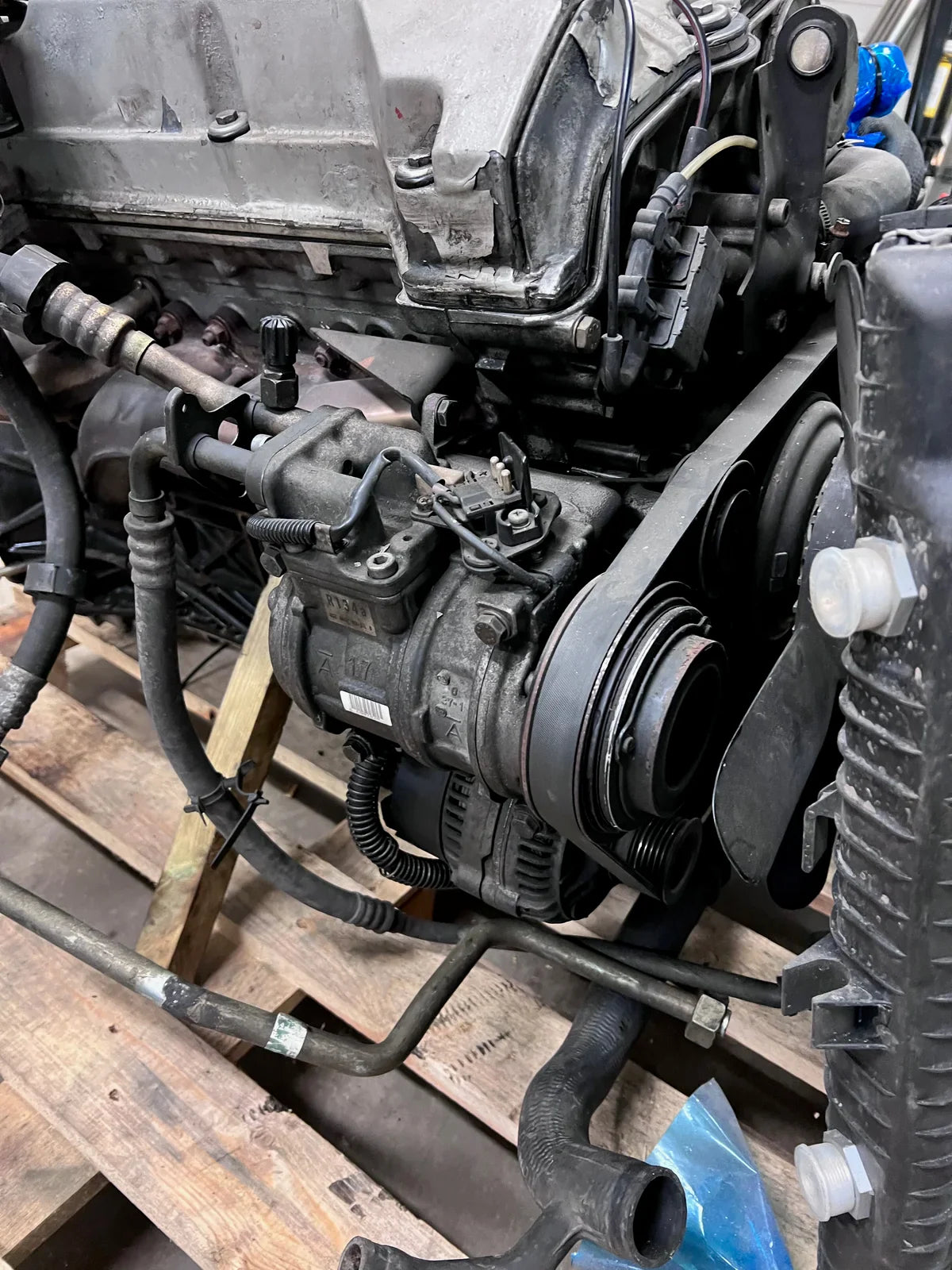 Mercedes G-Class W463 3.2 M104 Full Engine, Cooling & Gearbox Swap