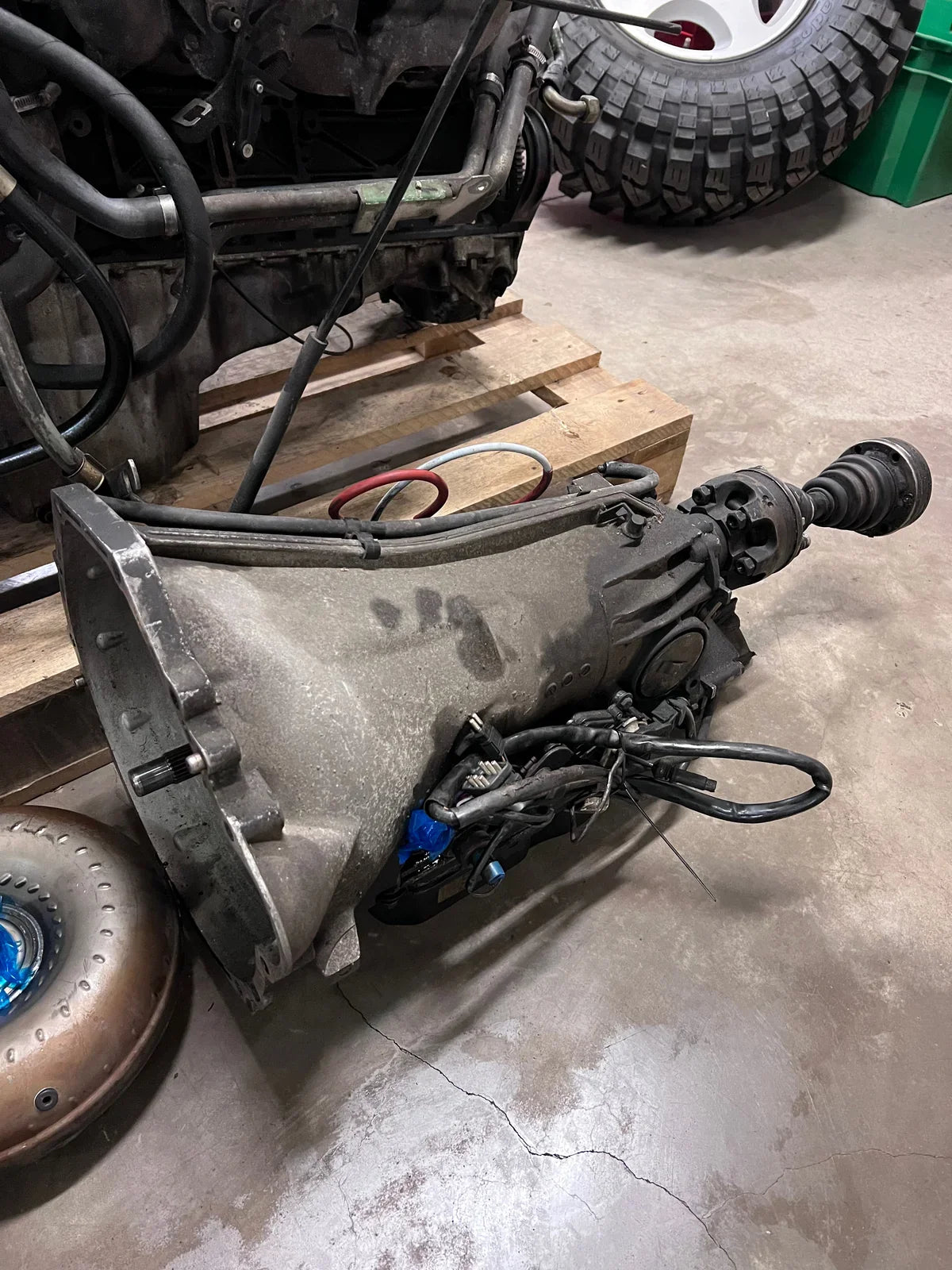Mercedes G-Class W463 3.2 M104 Full Engine, Cooling & Gearbox Swap