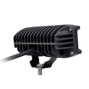 Wide-angle LED work light 35W amber – beam pattern demo