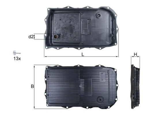 ZF 8HP Gearbox Oil Filter