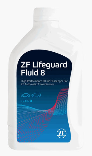 ZF Lifeguard 8 ATF fluid 1L – angle view 2