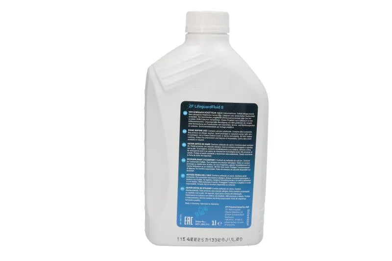 ZF LIFEGUARD 8 – Original Transmission Fluid for 8HP Gearboxes